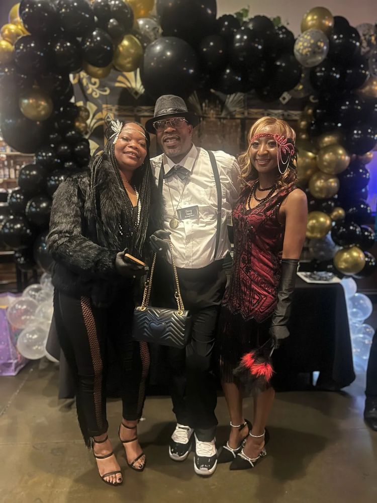Past event guests in costume