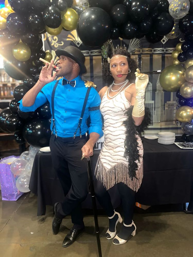 Past event guests in costume